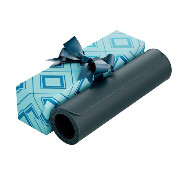 Mapa de birou Leitz, 100x40 cm, material textil, pentru gaming, gri 