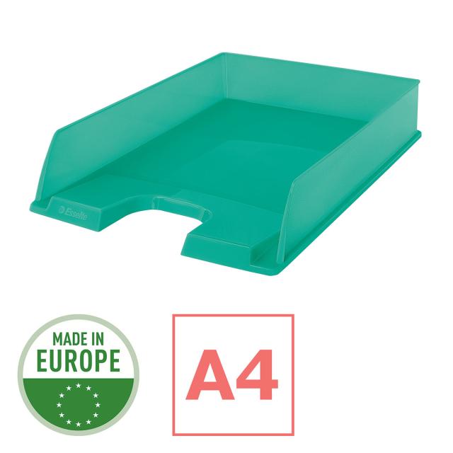 Tavita documente Esselte Colour'Breeze, PS, reciclabil, A4, verde