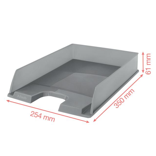 Tavita documente Esselte Colour'Breeze, PS, reciclabil, A4, verde