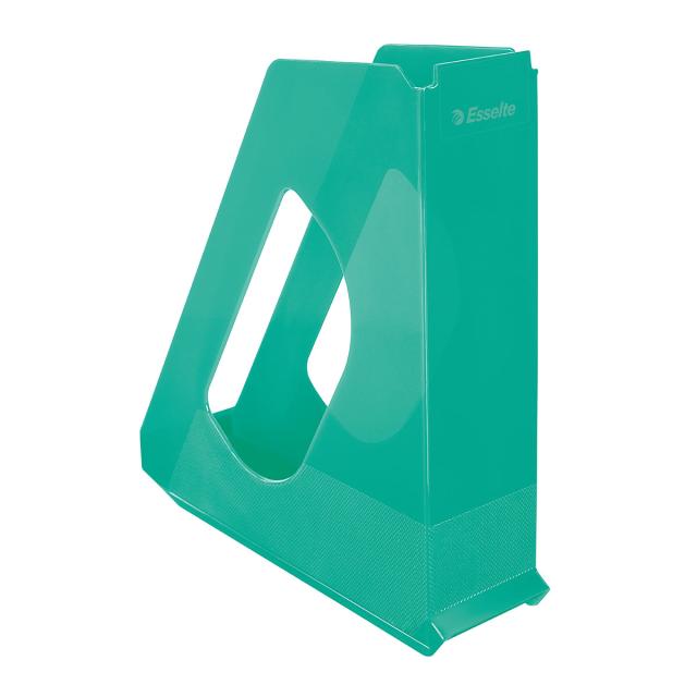 Suport vertical Esselte Colour'Breeze, pentru documente, PS, reciclabil, A4, verde