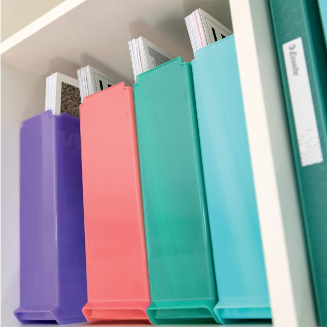 Suport vertical Esselte Colour'Breeze, pentru documente, PS, reciclabil, A4, verde