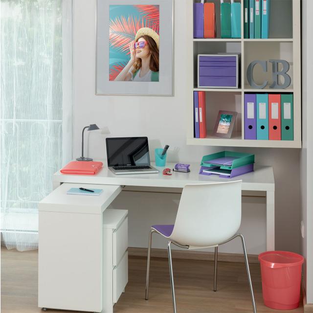 Suport vertical Esselte Colour'Breeze, pentru documente, PS, reciclabil, A4, verde
