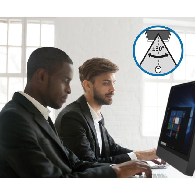Filtru de confidentialitate Kensington, pentru monitor, 19.5 inch,16:9, 2 zone, detasabil