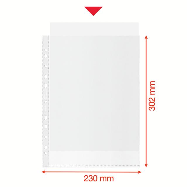 Folie de protectie Esselte Recycled, PP, 70 microni, A4 , 100 bucati/set