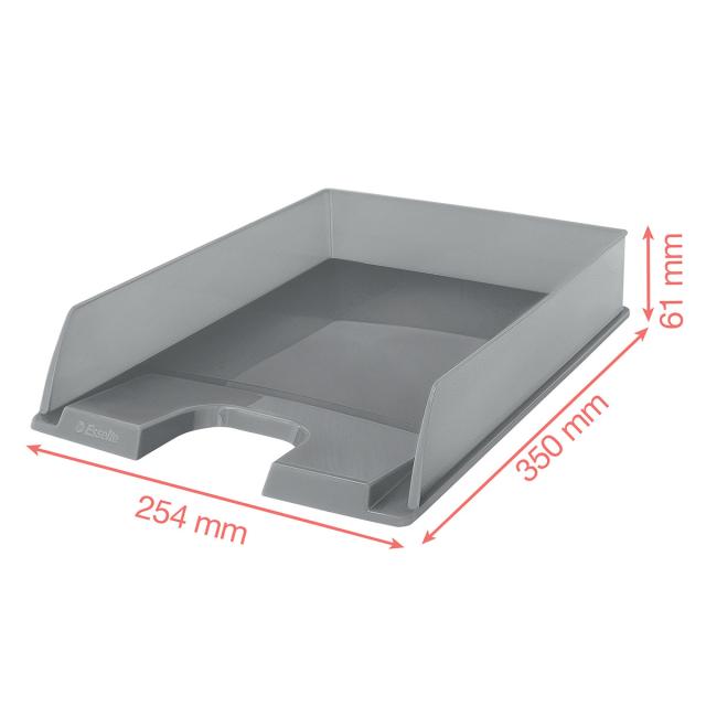 Tavita documente Esselte Colour'Breeze, PS, reciclabil, A4, corai