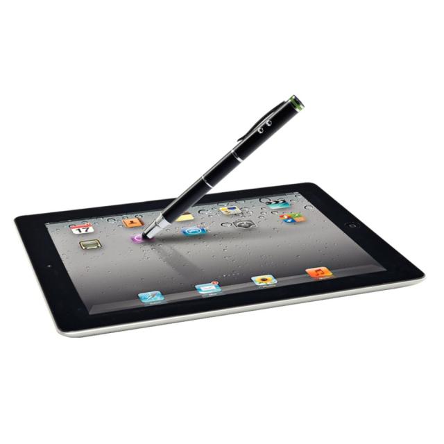 Pix, Leitz, Stylus 4 in 1, multifunctional, touchscreen, negru