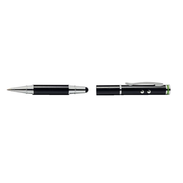 Pix, Leitz, Stylus 4 in 1, multifunctional, touchscreen, negru