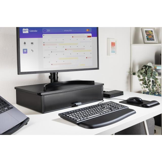 Suport ergonomic Kensington ErgoSoft, pentru incheietura mainii, pentru tastatura standard, negru