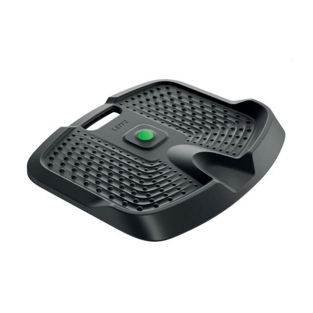 Covoras ergonomic Leitz Ergo, pentru picioare, anti-oboseala, negru