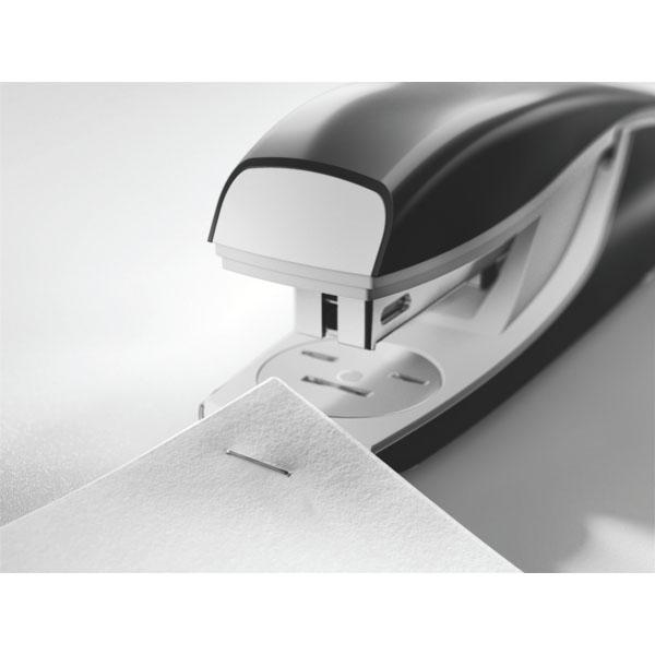 Capsator metalic Leitz 5504 NeXXt Series, 40 coli, 200 capse P3 incluse, albastru