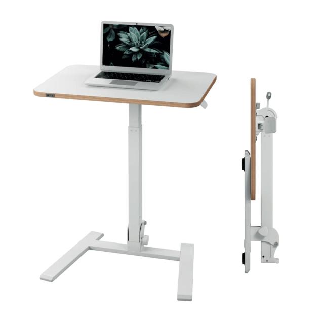 Birou ergonomic Leitz Ergo, pliabil, ajustabil pe inaltime pentru pozitia sezut/in picioare