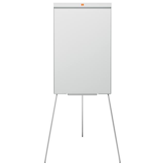 Flipchart NOBO Impression Pro, otel lacuit, trepied, magnetic, include marker si tavita, alb