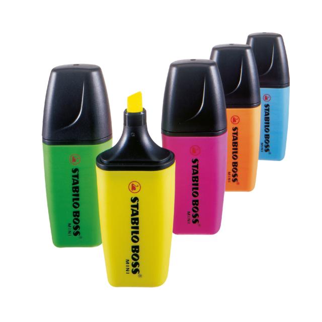 Set textmarker Stabilo Boss original, 23 culori cu suport de birou