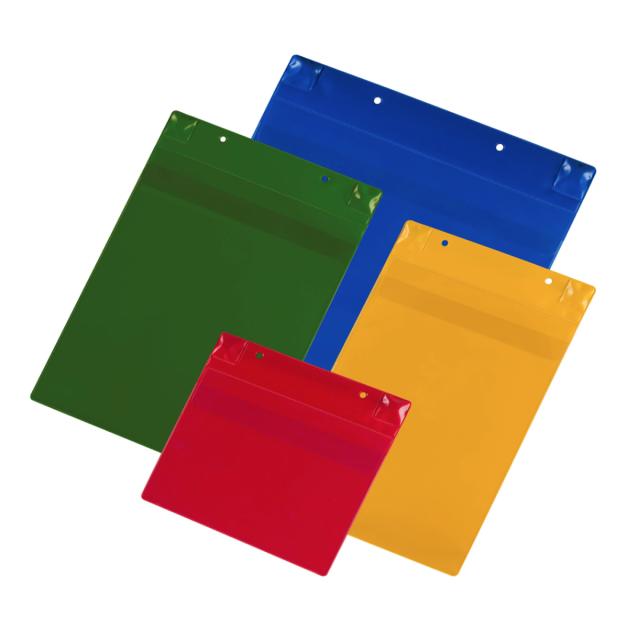 Buzunar logistic neodymium magnet Tarifold, verde, A5 landscape, 5 bucati/set