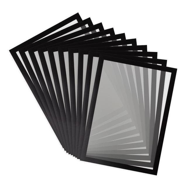Rama magnetica Tarifold, A4, negru, 10 bucati/set