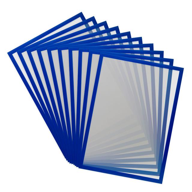 Rama magnetica Tarifold, A3, albastru, 10 bucati/set