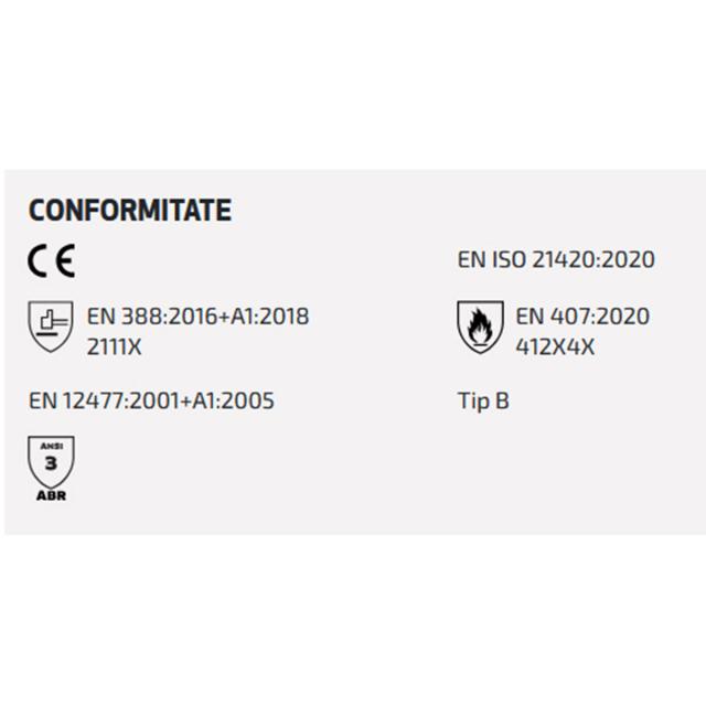 Manusi sudura TEGERA 5126, marimea 10