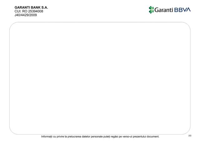 Formulare de schimb valutar A5 100 bucati/set