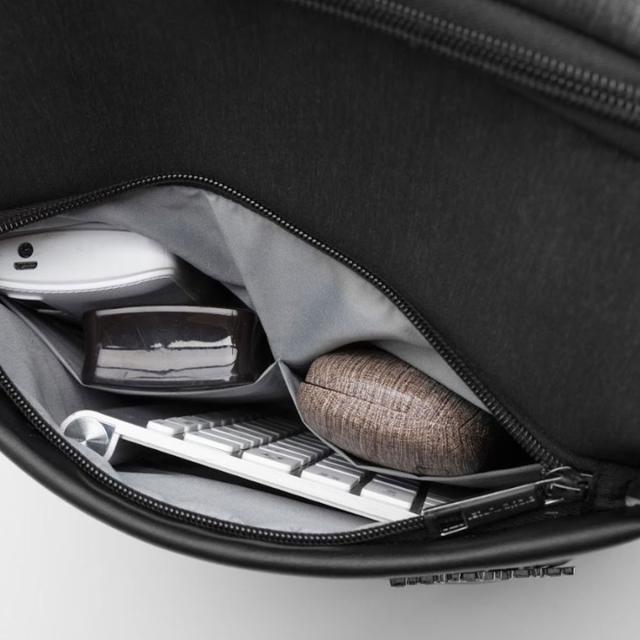 Rucsac laptop si calatorie Artic Hunter, 23L, negru, 31x16x46 cm