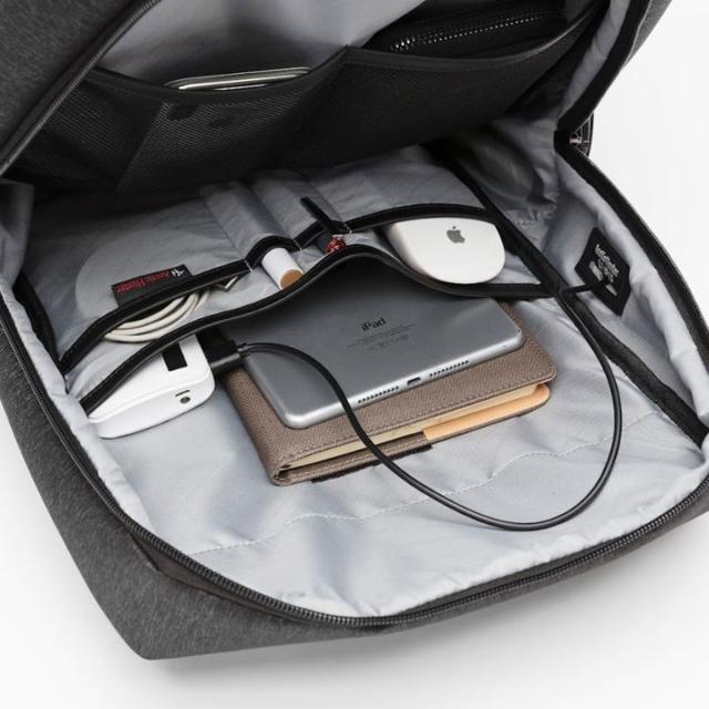 Rucsac laptop si calatorie Artic Hunter, 23L, negru, 31x16x46 cm