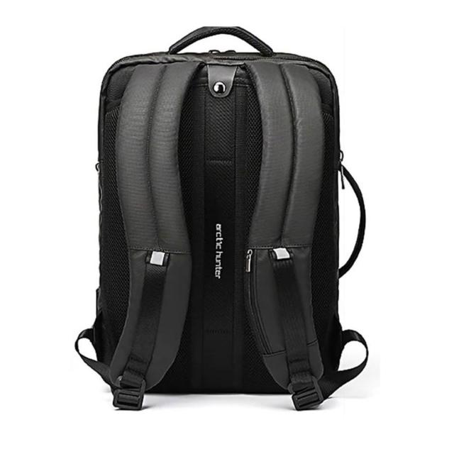 Rucsac laptop si calatorie Artic Hunter, 20L, negru, 15x30x43 cm