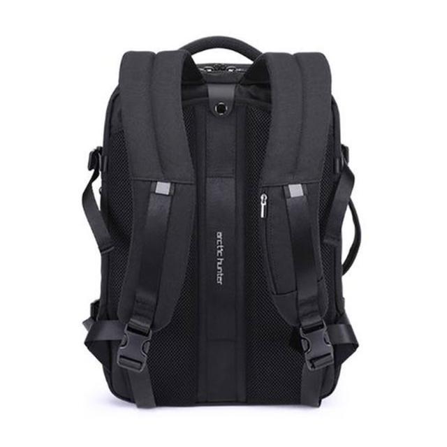 Rucsac calatorie si laptop Artic Hunter, 15, negru, 16x31x44 cm