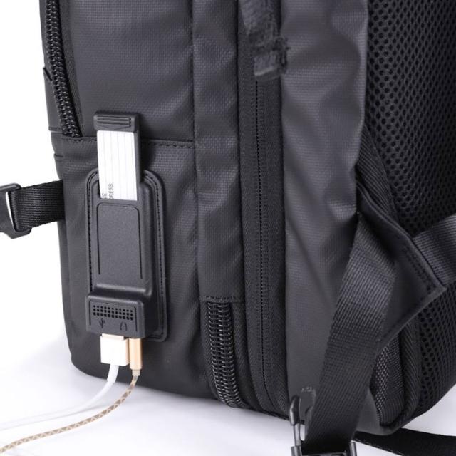 Rucsac calatorie si laptop Artic Hunter, 15, negru, 16x31x44 cm