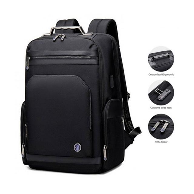 Rucsac laptop si calatorie Artic Hunter, 18L, 15, negru