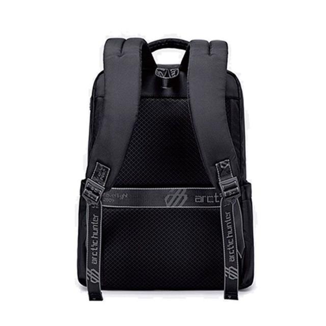 Rucsac laptop si calatorie Artic Hunter, 18L, 15, negru, 43x31x14 cm