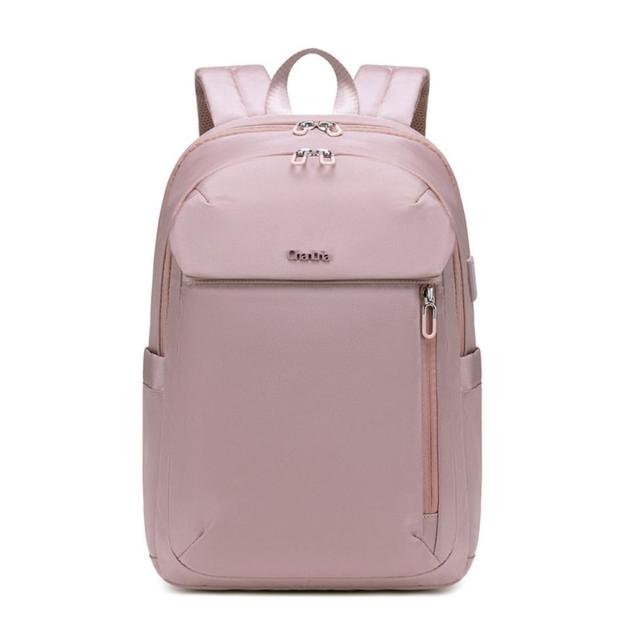 Rucsac business Chantra, 20L, roz, 43x28x16 cm