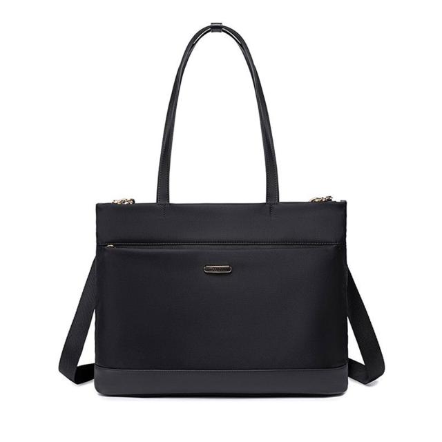 Geanta business dama Chantra, 12L, neagra, 41x9x32 cm