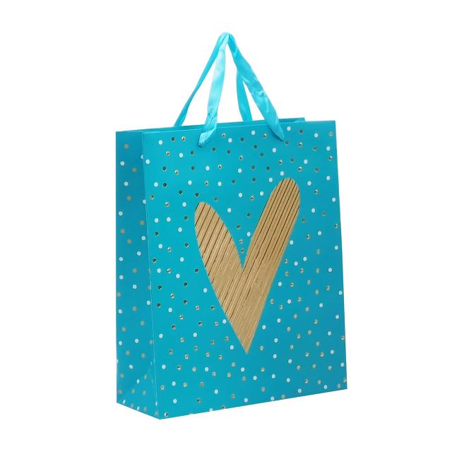 Punga cadou 26x32x10 cm, design inima