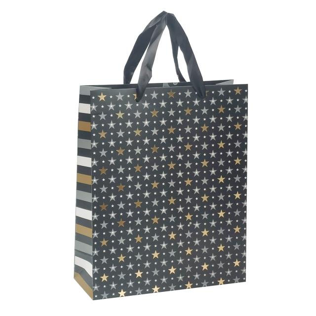 Punga cadou 26x32x10 cm, design stelute
