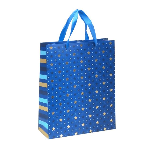 Punga cadou 26x32x10 cm, design stelute