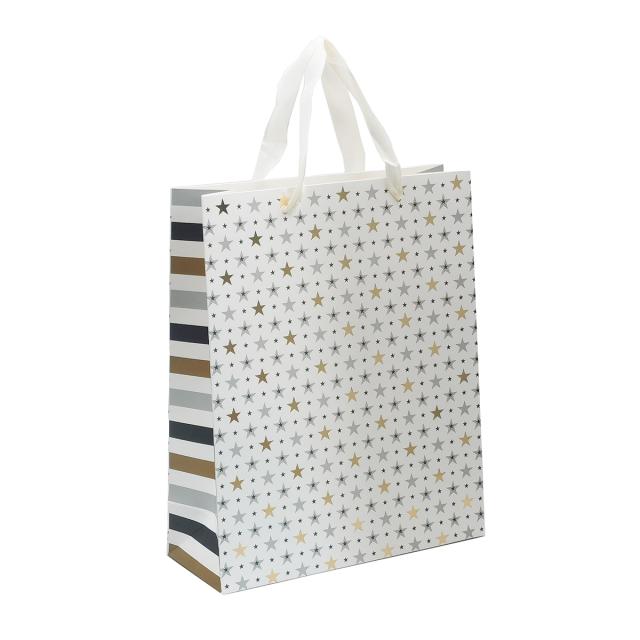 Punga cadou 26x32x10 cm, design stelute