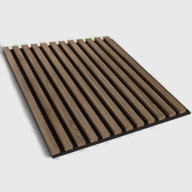 Set 4 bucati panou riflat acustic, nuc, UnicSpot, 60x60x2.1 cm