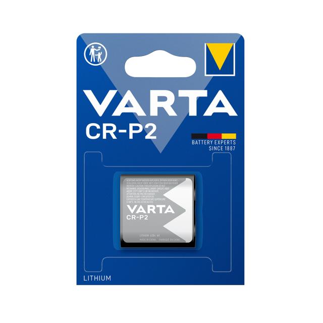 Baterie Varta Photo Lithium 6204, CR-P2, 6V, litiu, 1 buata