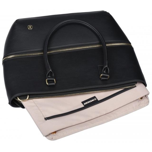 Geanta de dama pentru laptop, Wenger, Eva, 13 inch, negru