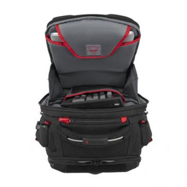 Rucsac pentru laptop de gaming de 17,3 inch, negru