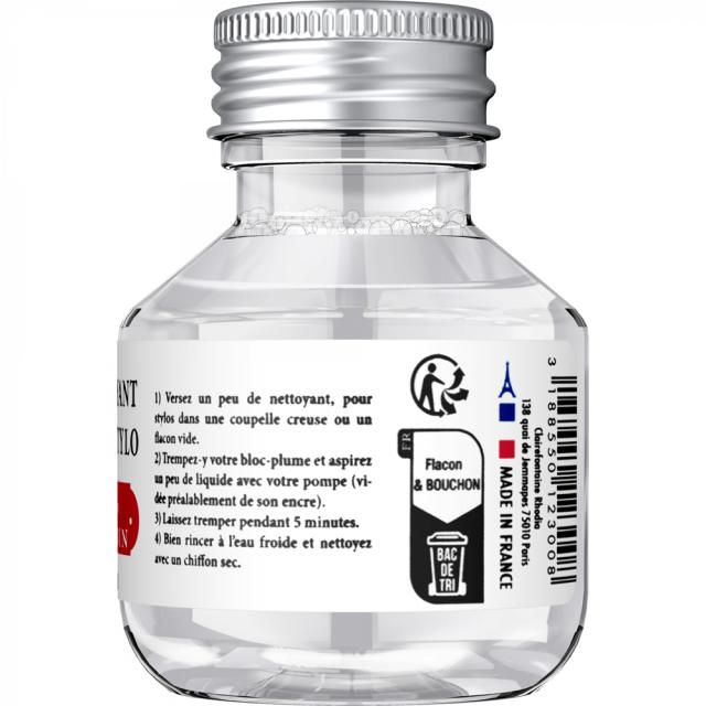 Solutie curatare stilou, Herbin, 50 ml, curatare feeder, usor de utilizat