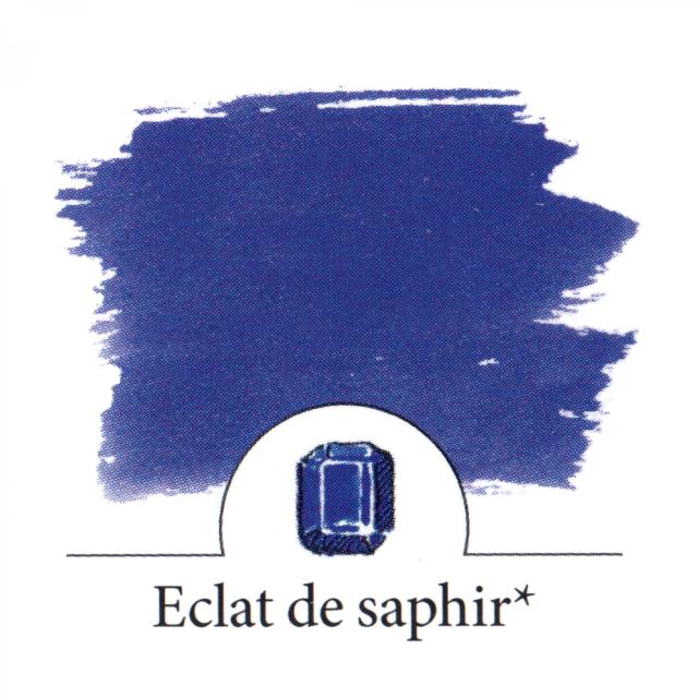 Calimara cerneala, Herbin, Jacques Herbin Writing The Pearl of Inks Eclat de Saphir, 30 ml, albastru vibrant, pentru stilou.