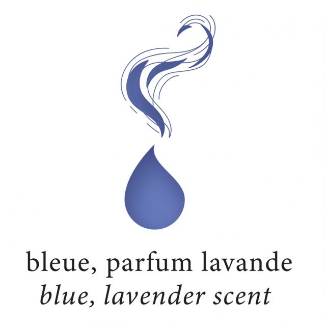 Cerneala, Herbin, Calimara 10 ml Jacques Herbin Scented Blue, parfum lavanda, albastra, aroma relaxanta