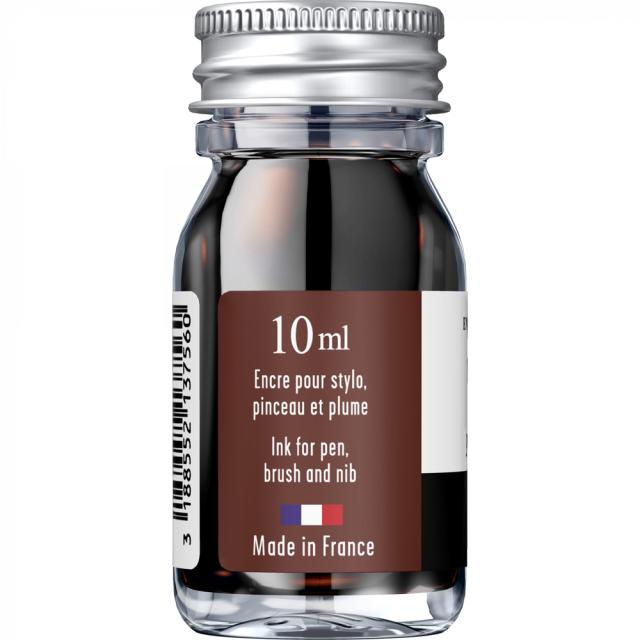 Calimara cerneala parfumata, Herbin, Jacques Herbin Writing Scented Brown, sepia-brun, parfum cacao, 10 ml