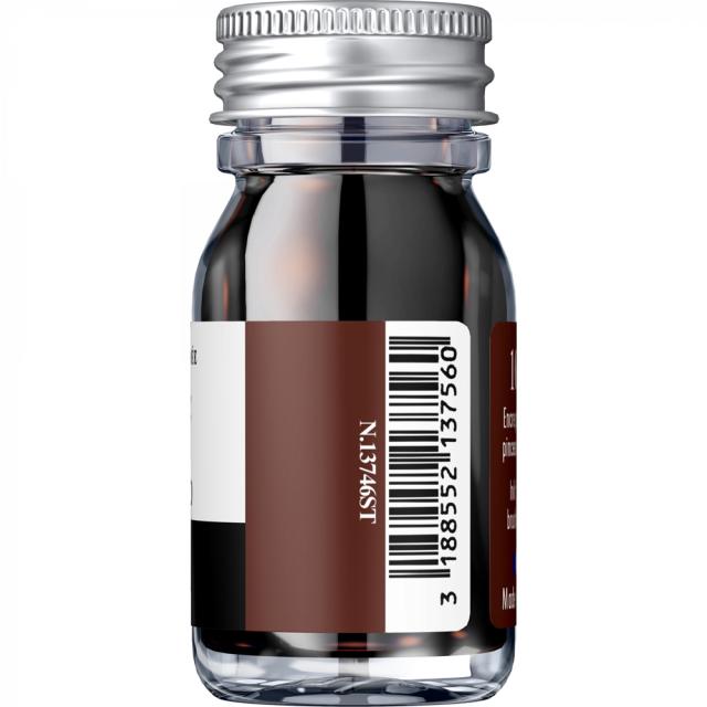 Calimara cerneala parfumata, Herbin, Jacques Herbin Writing Scented Brown, sepia-brun, parfum cacao, 10 ml