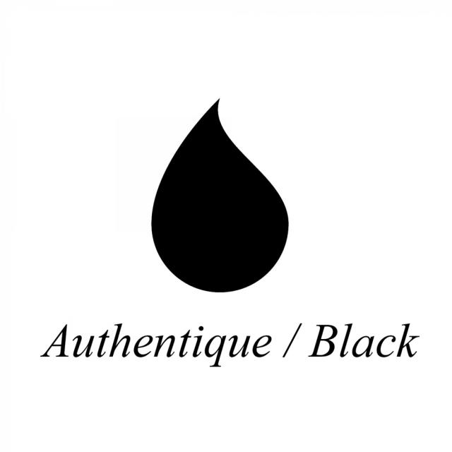 Cerneala notariala, Herbin, Jacques Herbin Fine Arts Pigmented Authentique Noir, 30 ml, negru intens, cu tanin din lemn de secada