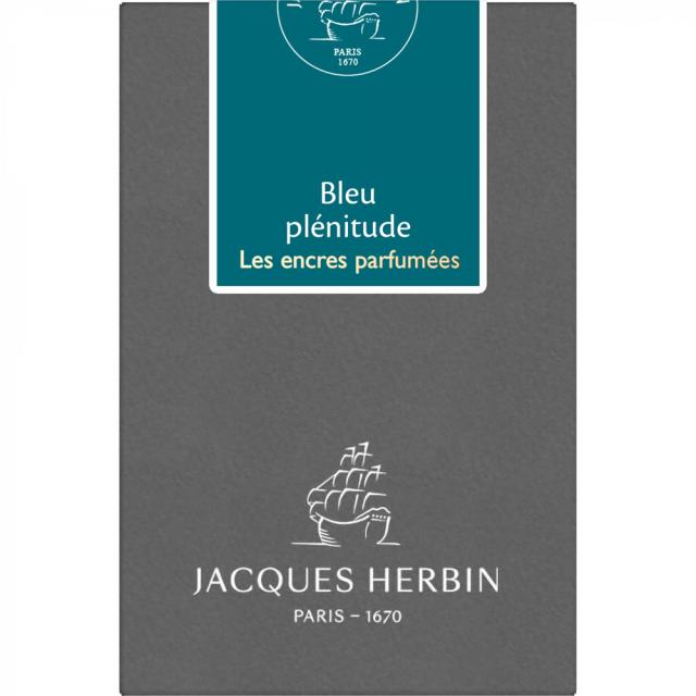 Cerneala parfumata, Herbin, Jacques Herbin Prestige Scented Blue Plenitude, 50 ml, bleu