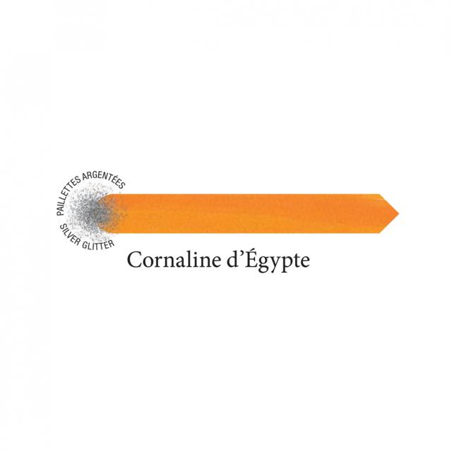 Calimara cerneala, Herbin, Jacques Herbin Prestige 1798 Cornaline d'Egypte, 50 ml, nuanta chihlimbar, editie speciala