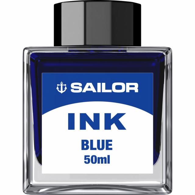 Calimara cerneala, Sailor, Basic Blue, 50 ml, cerneala albastra, usor de utilizat