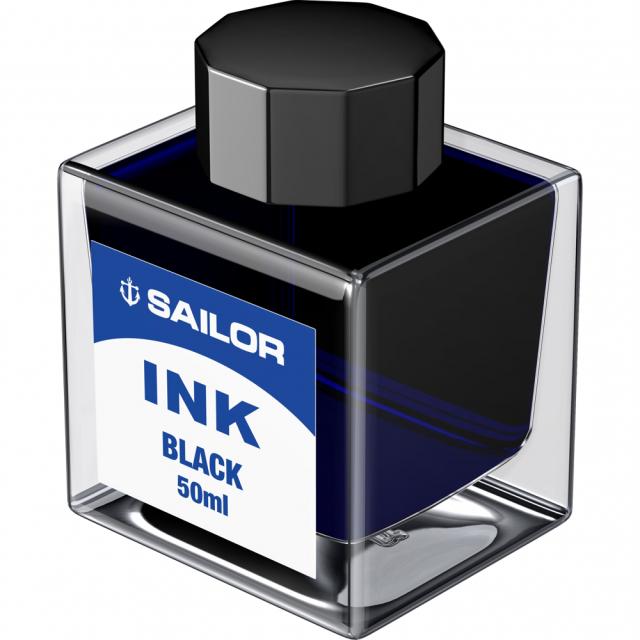 Calimara cerneala, Sailor, Basic Blue, 50 ml, cerneala albastra, usor de utilizat