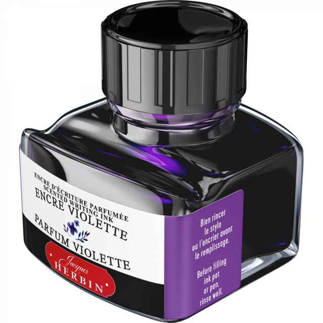 Cerneala parfumata, Herbin, Jacques Herbin Writing, violet, parfum violete, 30 ml
